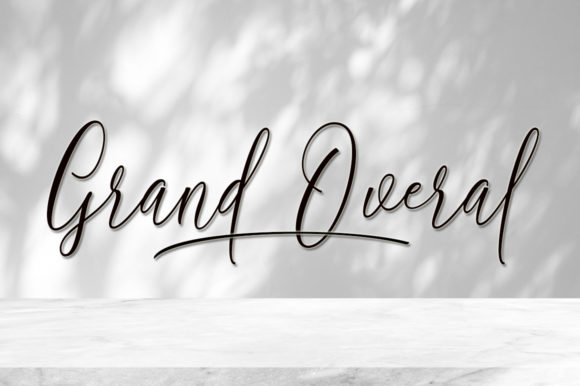 Blustella Font - Preview 1
