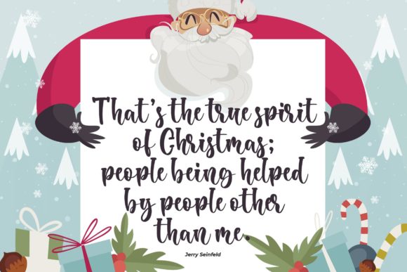 Bunny Christmas Font - Preview 5