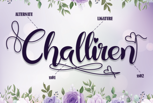 Challiren Font - Preview 6