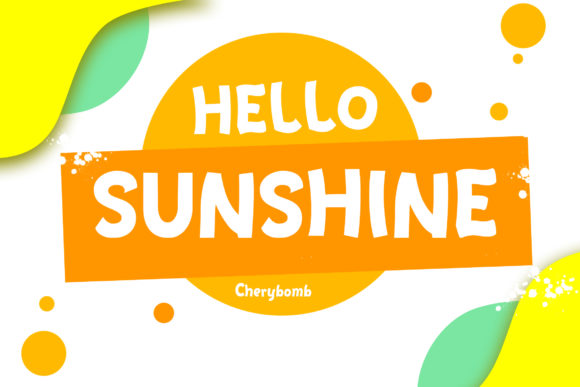 Chery Bomb Font - Preview 4