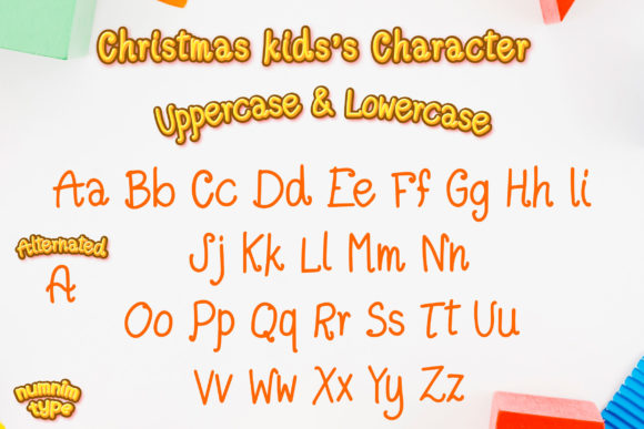 Christmas Kids Font - Preview 1