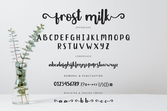 Frost Milk Font - Preview 4
