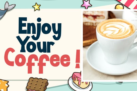 Happy Food Font - Preview 6
