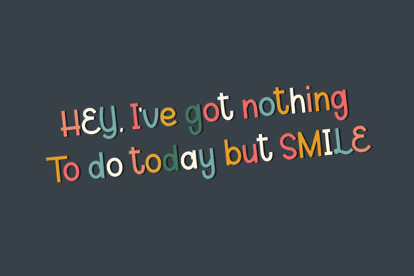 Kinderboy Font - Preview 1