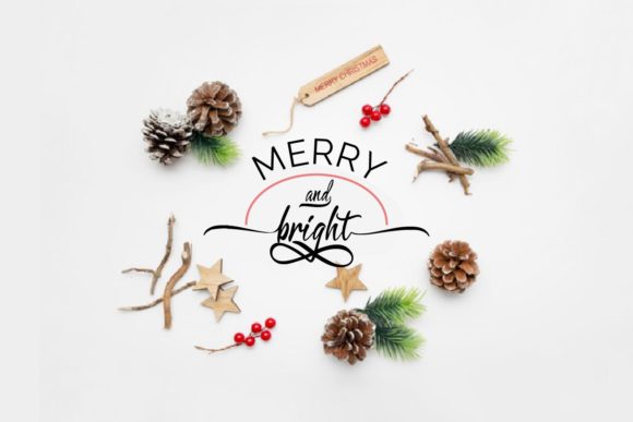Magic of Christmas Font PNG with transparent background - Preview 1