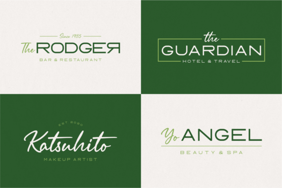 Manta Style Font PNG with transparent background - Preview 3