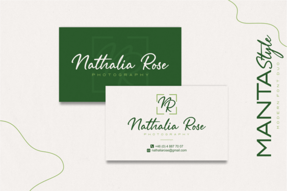 Manta Style Font PNG with transparent background - Preview 5