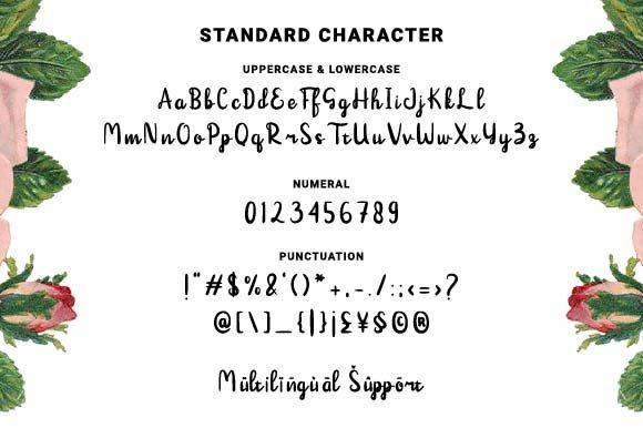 Merilland Font PNG with transparent background - Preview 4