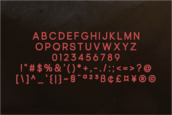 Redteno Font PNG with transparent background - Preview 1