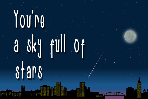 Retro Theater Font PNG with transparent background - Preview 1