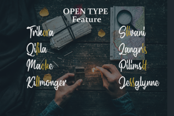 Sindoro Font PNG with transparent background - Preview 1