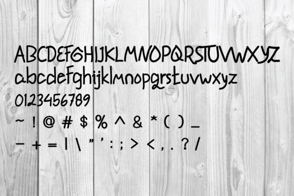 Chlorophyll Font - Preview 4