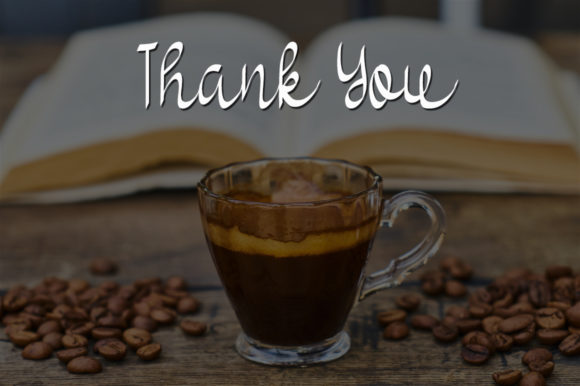 Coffee Cup Font - Preview 4