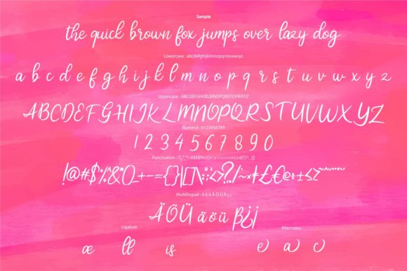 Daitane Font - Preview 5