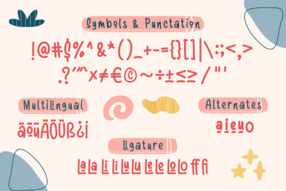 Kulo Font PNG with transparent background - Preview 2