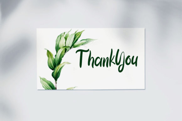 Afternoon in Winter Font - Preview 4