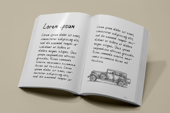 Blunt Pencil Font - Preview 3
