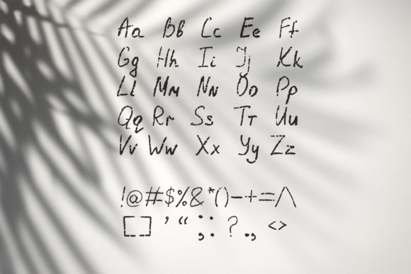 Blunt Pencil Font - Preview 4