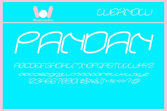 Lanitta Font PNG with transparent background - Preview 2