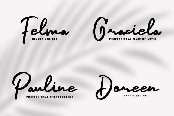 Launsela Font PNG with transparent background - Preview 2