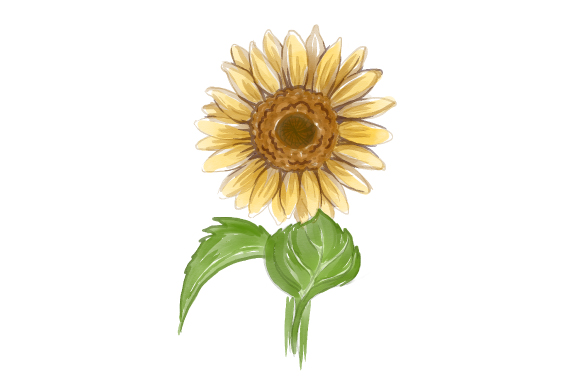 Sunflower SVG Cut file by Creative Fabrica Crafts · Creative Fabrica