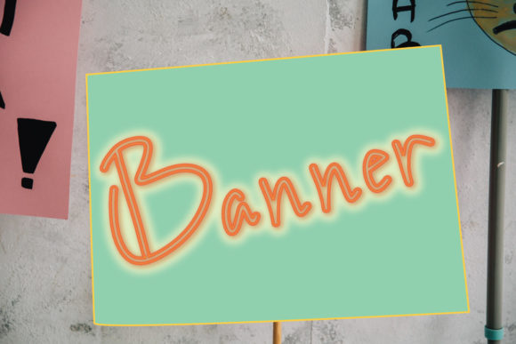 Advertisement Font - Preview 1