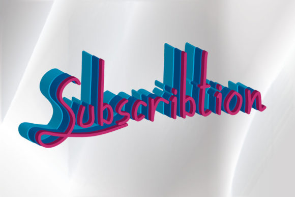 Advertisement Font - Preview 2