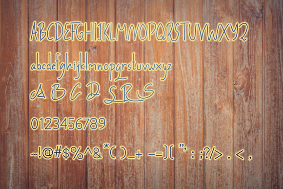 Advertisement Font - Preview 3