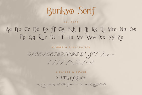 Bunkyo Font - Preview 5