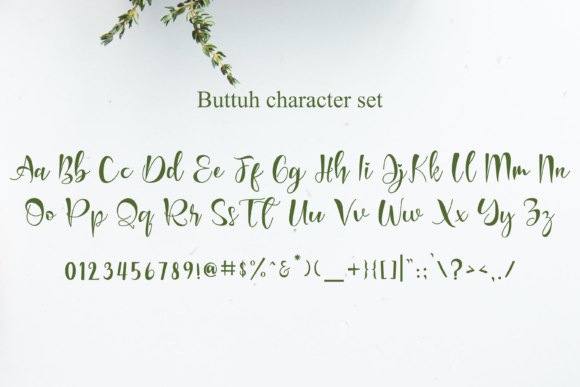Buttuh Font - Preview 5