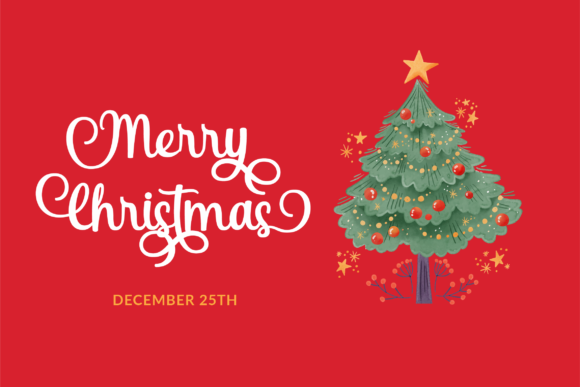 Christmas Halcyon Font - Preview 6