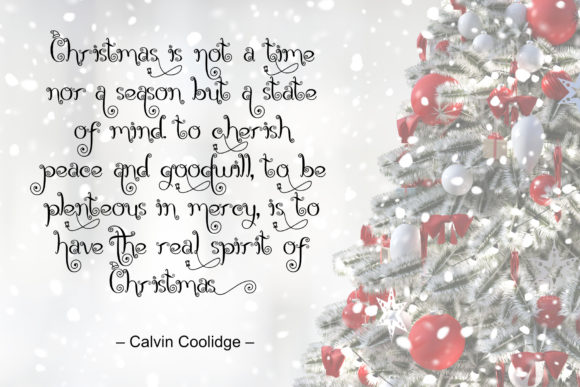 Christmas Thania Font font preview - 2