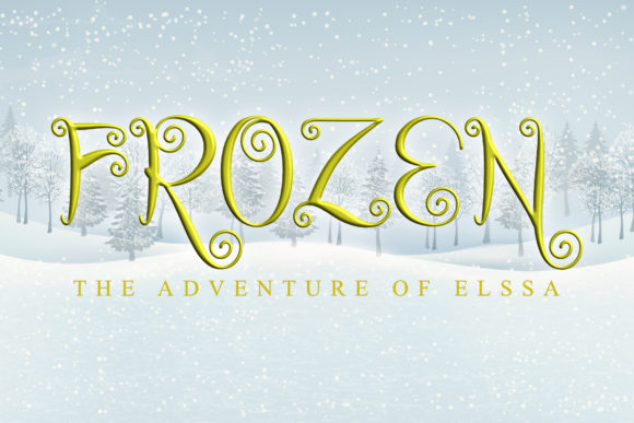 Christmas Thania Font font preview - 6