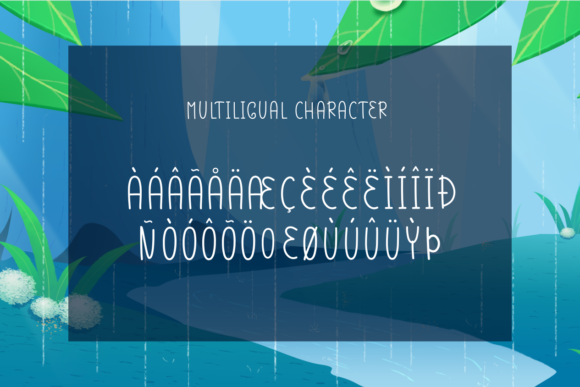 Daily Rainy Font - Preview 2