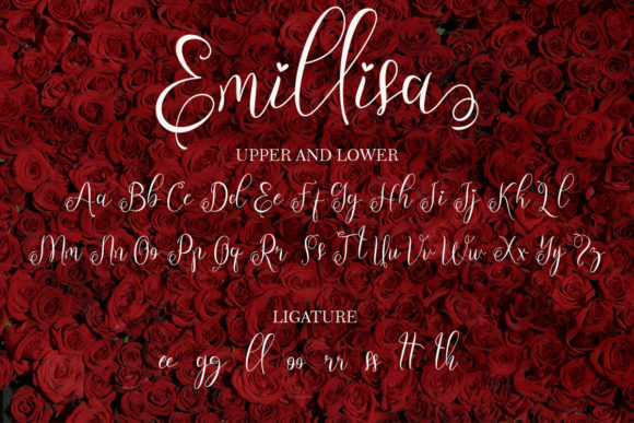 Emillisa Font - Preview 6