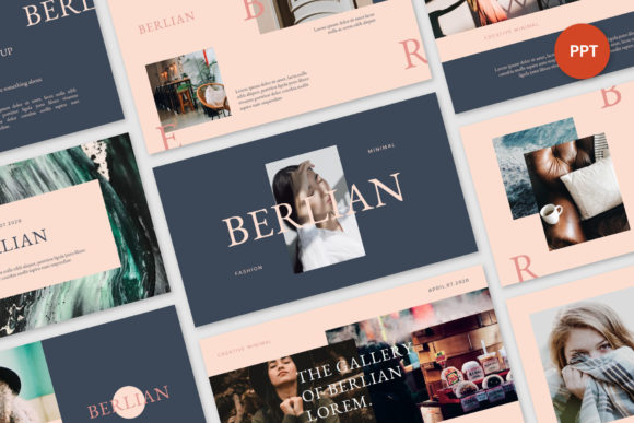 Preview of Fashion Lookbook Powerpoint Presentation fashion presentation template