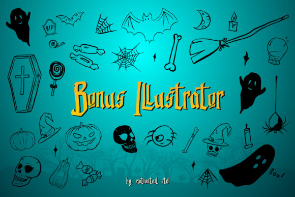 Ghostween Font - Preview 6