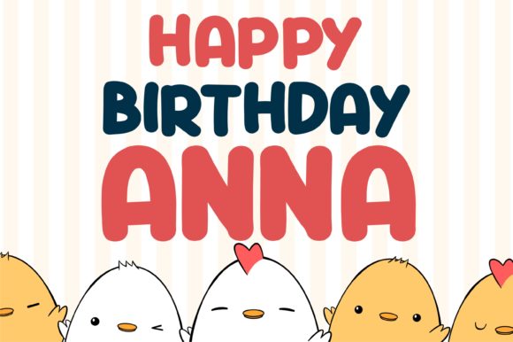 Happy Chicken Font - Preview 3