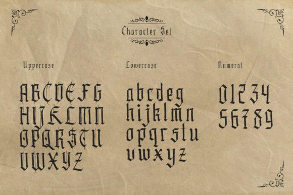 Hardinge Font - Preview 1