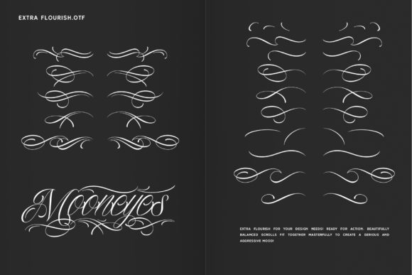 Neighborhood Font PNG with transparent background - Preview 2