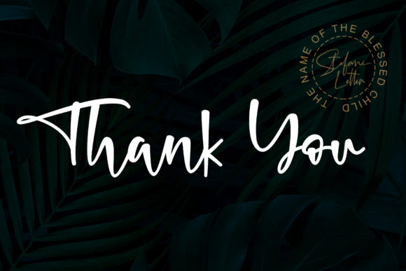 Rafandra Font PNG with transparent background - Preview 6