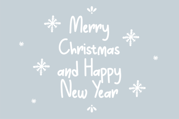 Snowfun Font PNG with transparent background - Preview 1