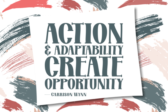 Adaptive Cange Font - Preview 1