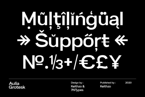Aulia Grotesk Font - Preview 5