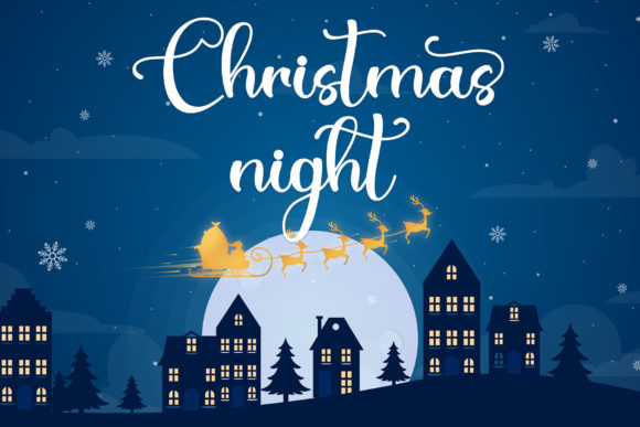 Christmas Bear Font - Preview 2