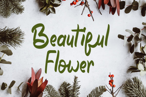 Christmas New Year Font - Preview 1