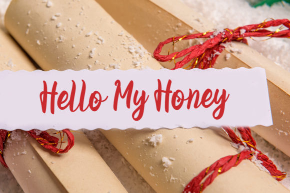 Christmas Wedding Font - Preview 2