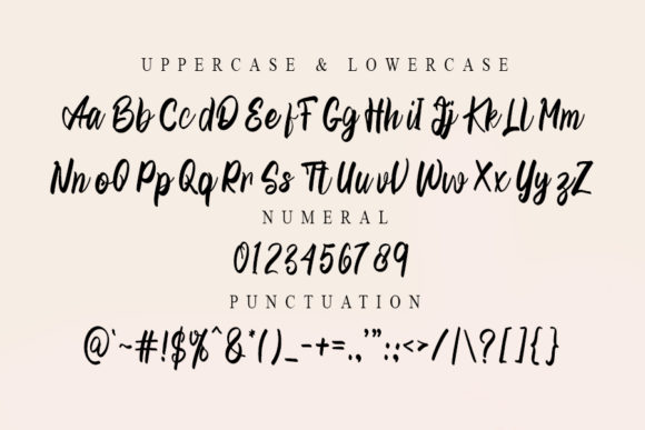 Christmas Wedding Font - Preview 3