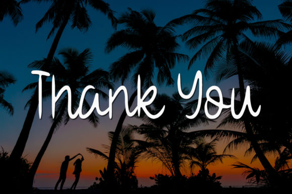 Coconut Tree Font - Preview 4