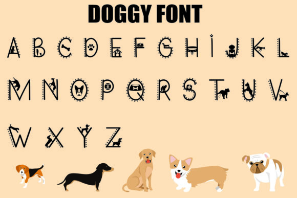 Doggy Font - Preview 1